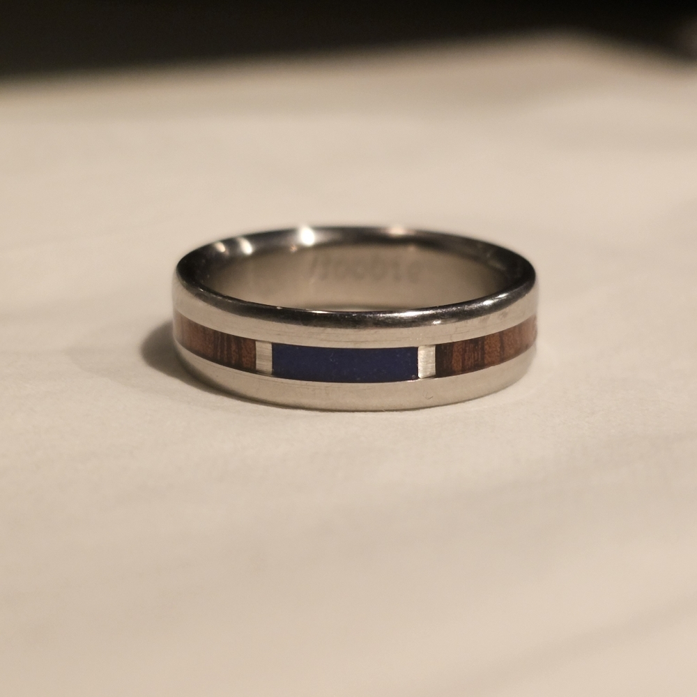 Hawaiian Titanium Ring